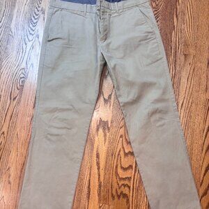 Gap Chinos 36x30 Khaki Slim Fit